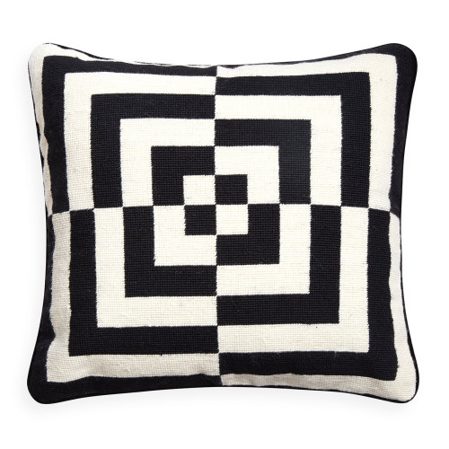 Adler Op Art Square Pillow image 1