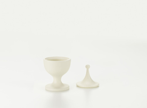 Ceramic container no. 2 cream image 2