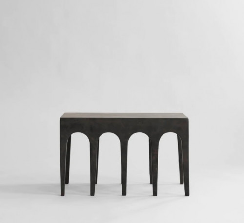 Bow Bench - Coffee image 1