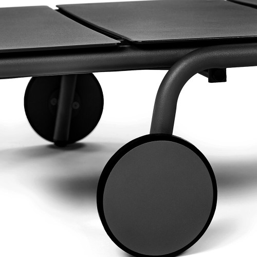 August sunlounger black (deliverytime 2 weeks) image 4