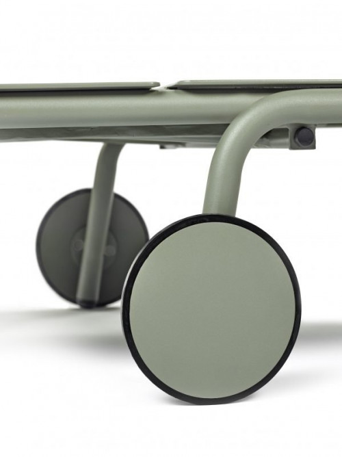 August sunlounger green (deliverytimes 2 weeks) image 3