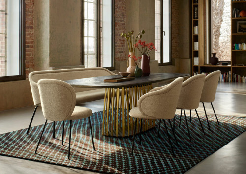 Ona Curved Armchair image 2