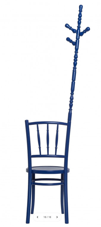The Extension Chair metallic blue image 2
