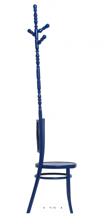 The Extension Chair metallic blue image 3