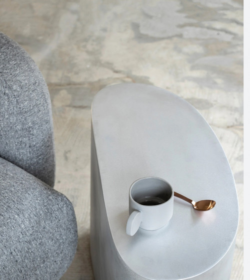 side table aluminium assemble image 2