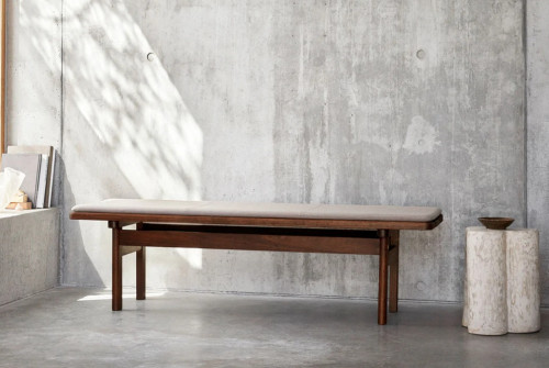 BM0699 Asserbo Bench with cushion showmodel image 2