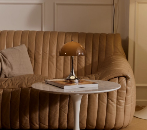 Panthella Portable Lamp The Originals - brown Ø 16 cm image 1