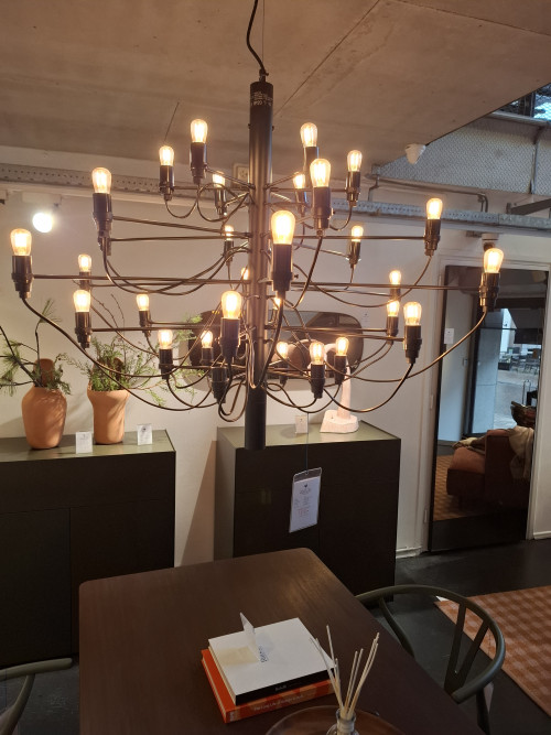 2097/30 vintage lamp black image 2