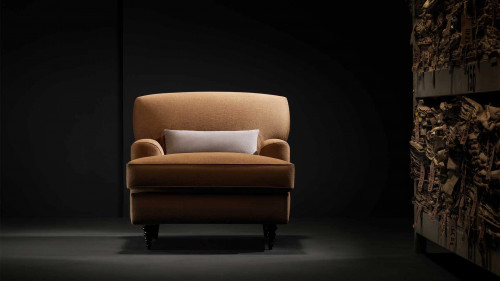 raffles chair and ottoman showmodel image 1