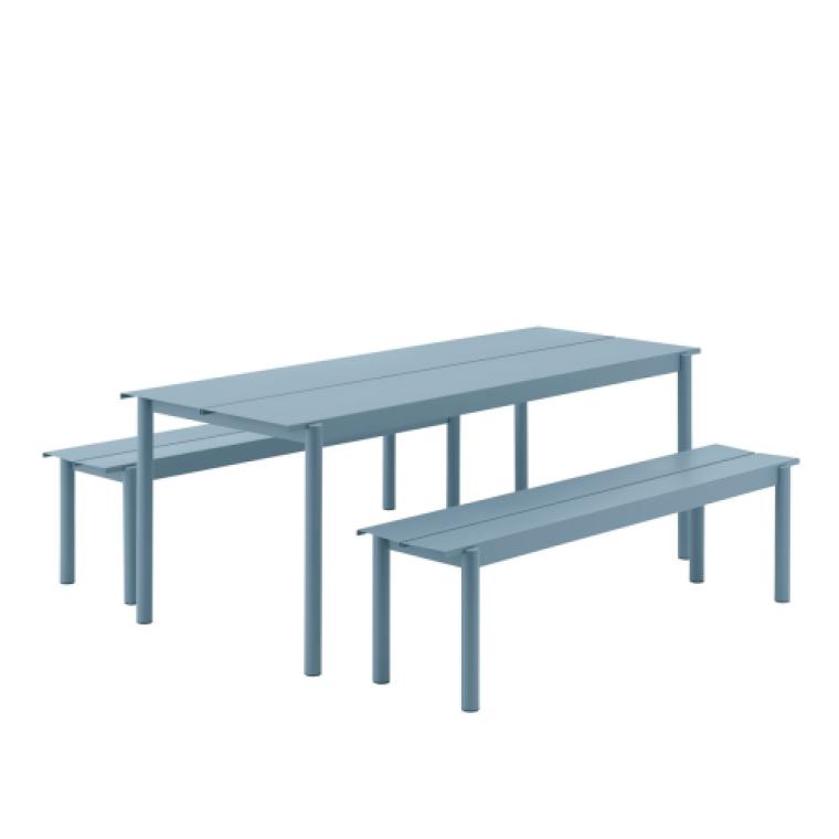 Linear Steel Table image 2