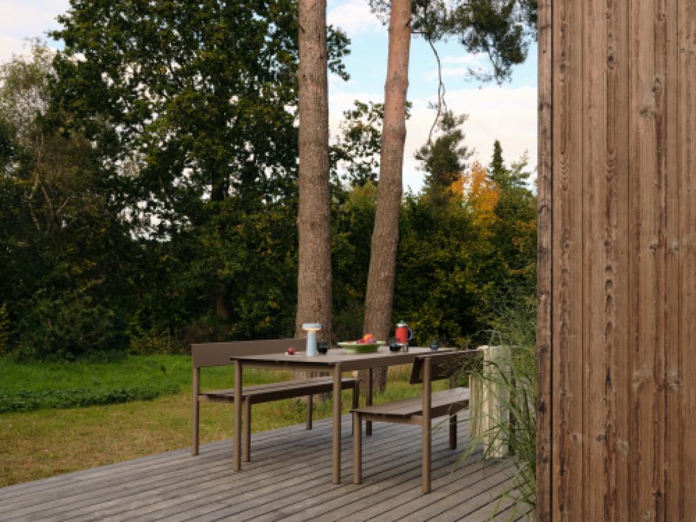 Linear Steel Table image 6