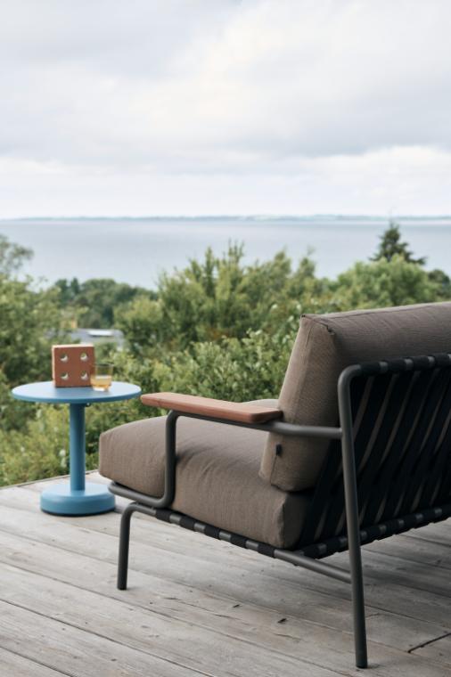 Linear Steel Coffee and side Table image 4