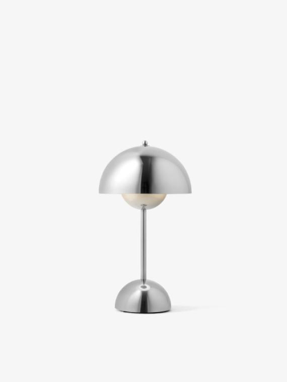 VP9 flowerpot chrome plated image 1