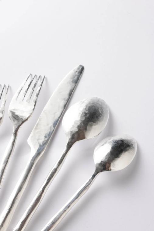 silver plated cutlery set image 1